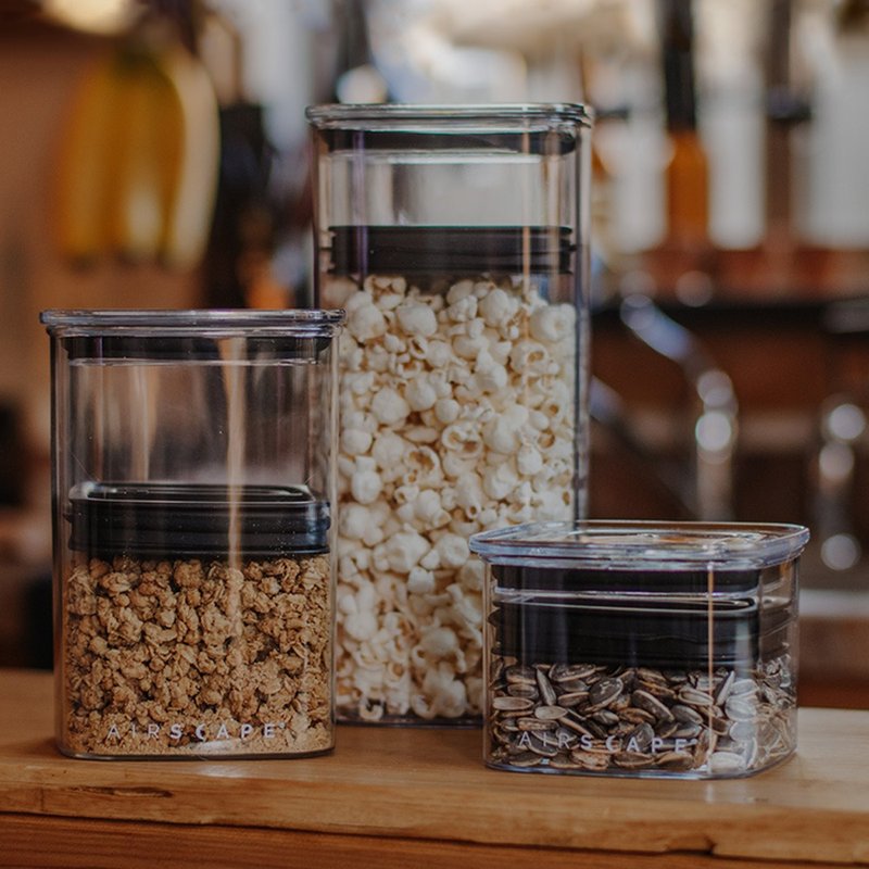 Planetary Design 方型保存罐 Airscape Lite - 咖啡壶/周边 - 塑料 白色