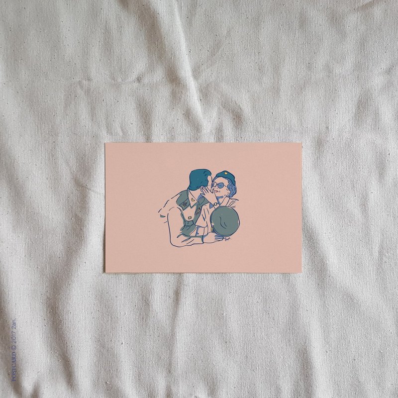 Postcard : King Bhumibol 09 - 卡片/明信片 - 纸 