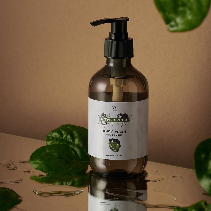 CONTENTO植萃保湿香氛沐浴露 300ML - 沐浴用品 - 其他材质 