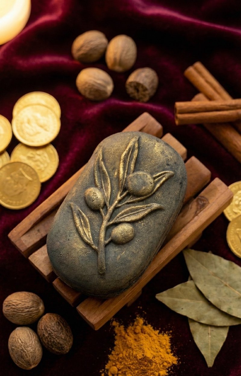 Prosperity soap bar 【洗出富足频率】 - 肥皂/手工皂 - 浓缩/萃取物 