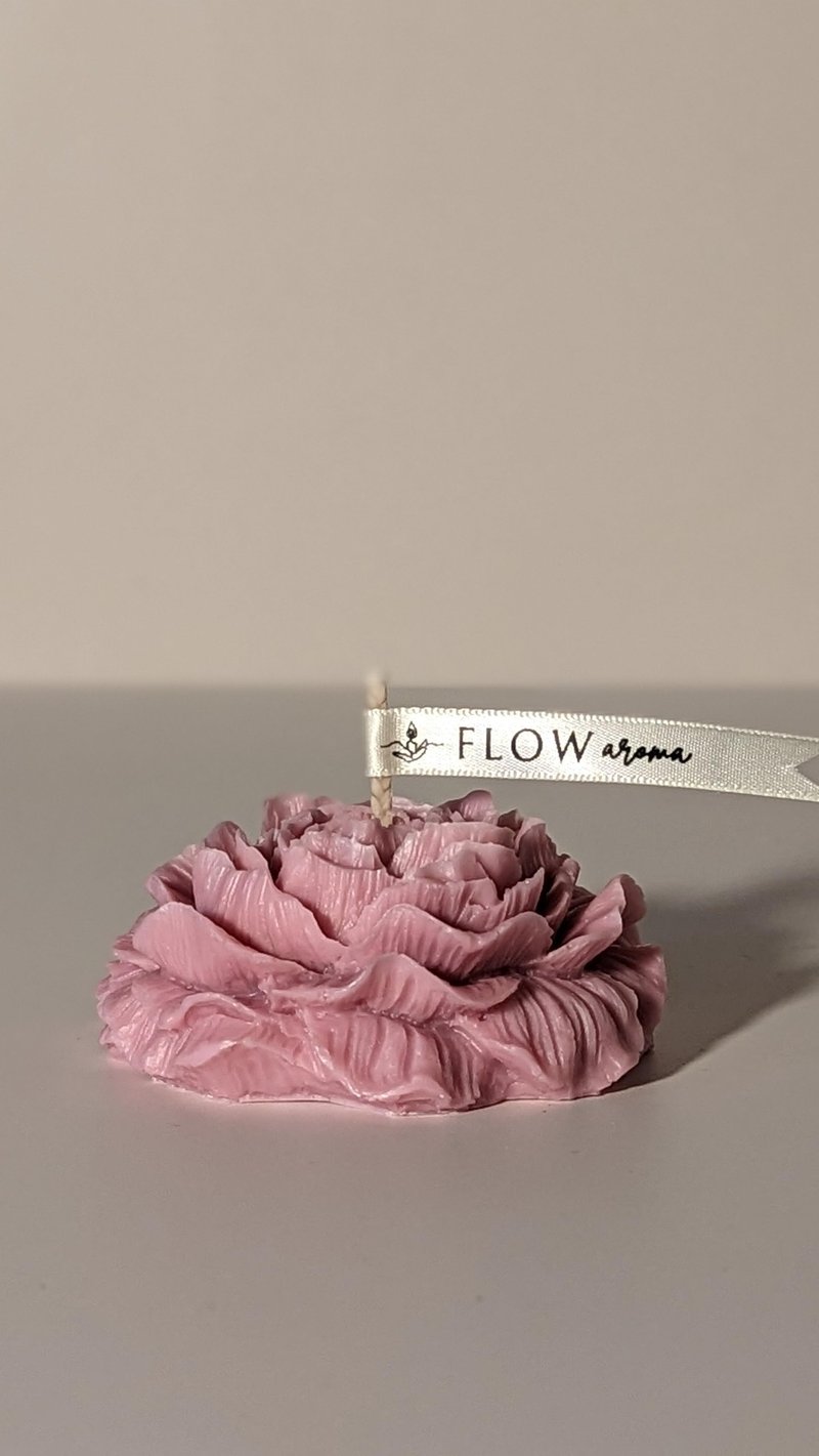 FLOW AROMA 心流香薰  | 恬静芍药 | 香氛蜡烛 - 蜡烛/烛台 - 蜡 粉红色