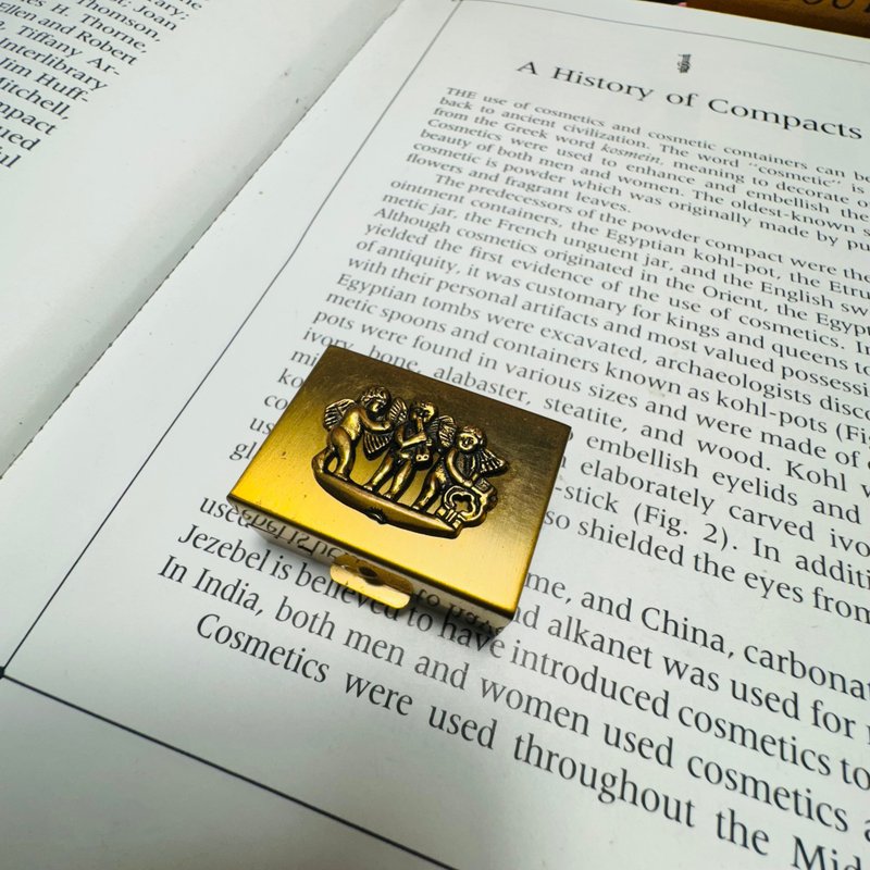 天使药盒、饰品盒 - 长链 - 其他金属 