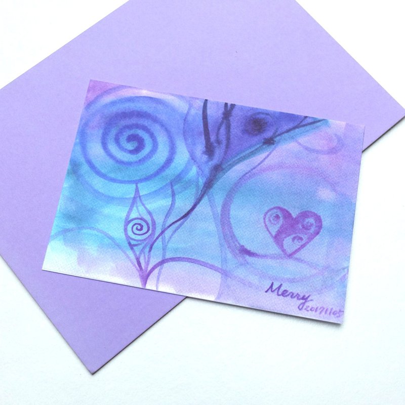 明信片 - 卡片/明信片 - 纸 