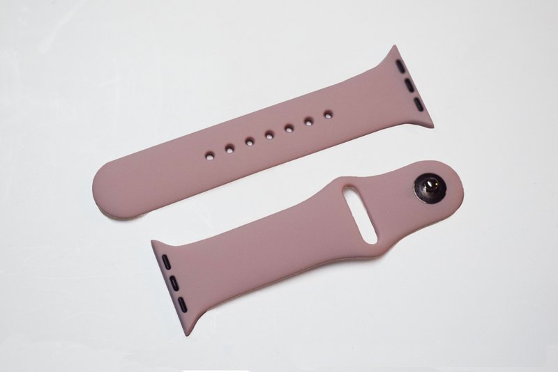 Apple Watch 表带 极简硅胶 - 表带 - 硅胶 白色