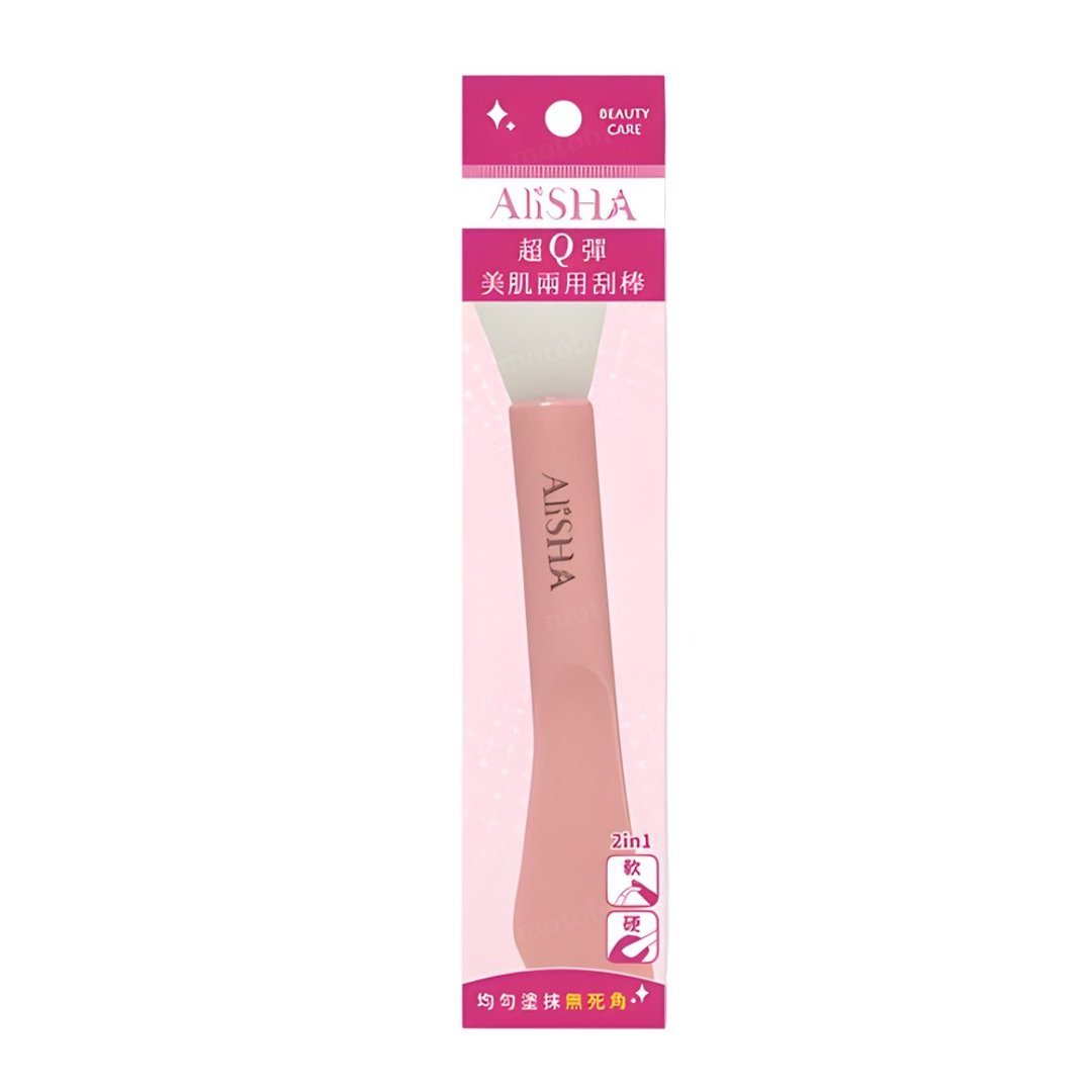 AliSHA 妍乐芈 超Q弹美肌两用刮棒 硅胶刷 面膜刷 - 彩妆刷具/镜子/梳子 - 其他材质 粉红色