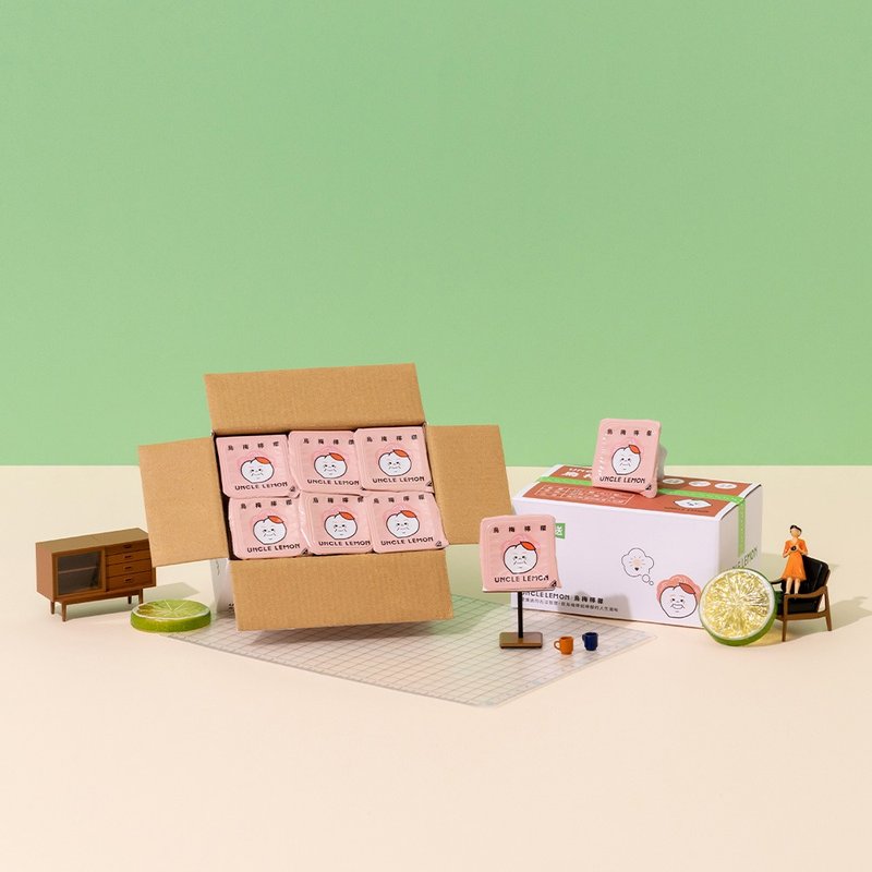 乌梅柠檬胶囊12入组 - 果汁/蔬果汁 - 其他材质 咖啡色