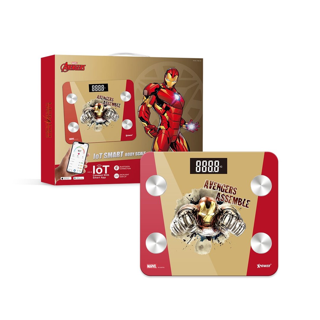 XPower x Marvel SBS1 钢铁侠系列智能脂肪磅 - 其他 - 其他金属 红色