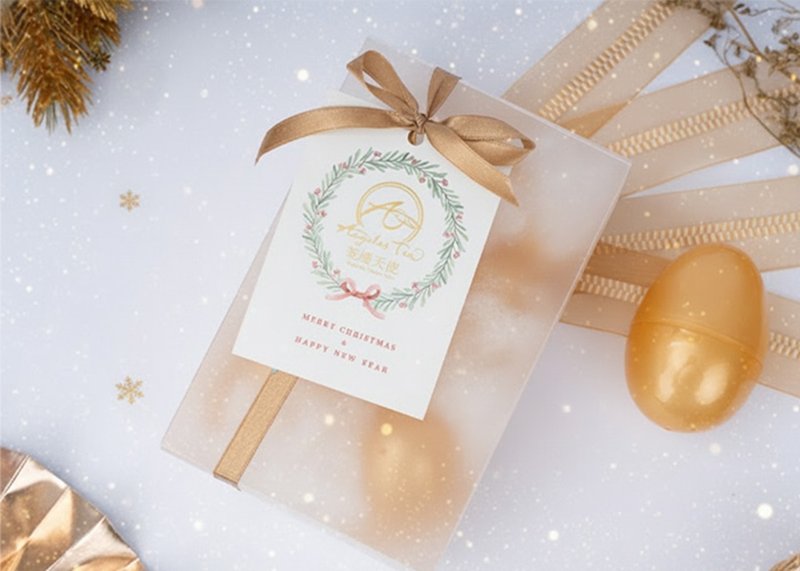 圣诞金喜蛋盒 圣诞节礼物 祝福黄金蛋礼盒 圣诞交换礼物 - 茶 - 其他材质 