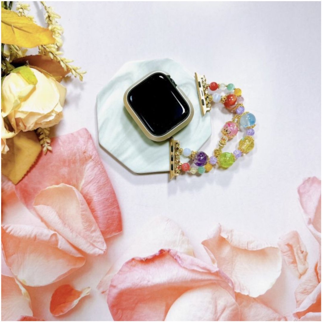 仙杜瑞拉的玻璃鞋  订制apple watch 水晶表带 - 表带 - 水晶 多色