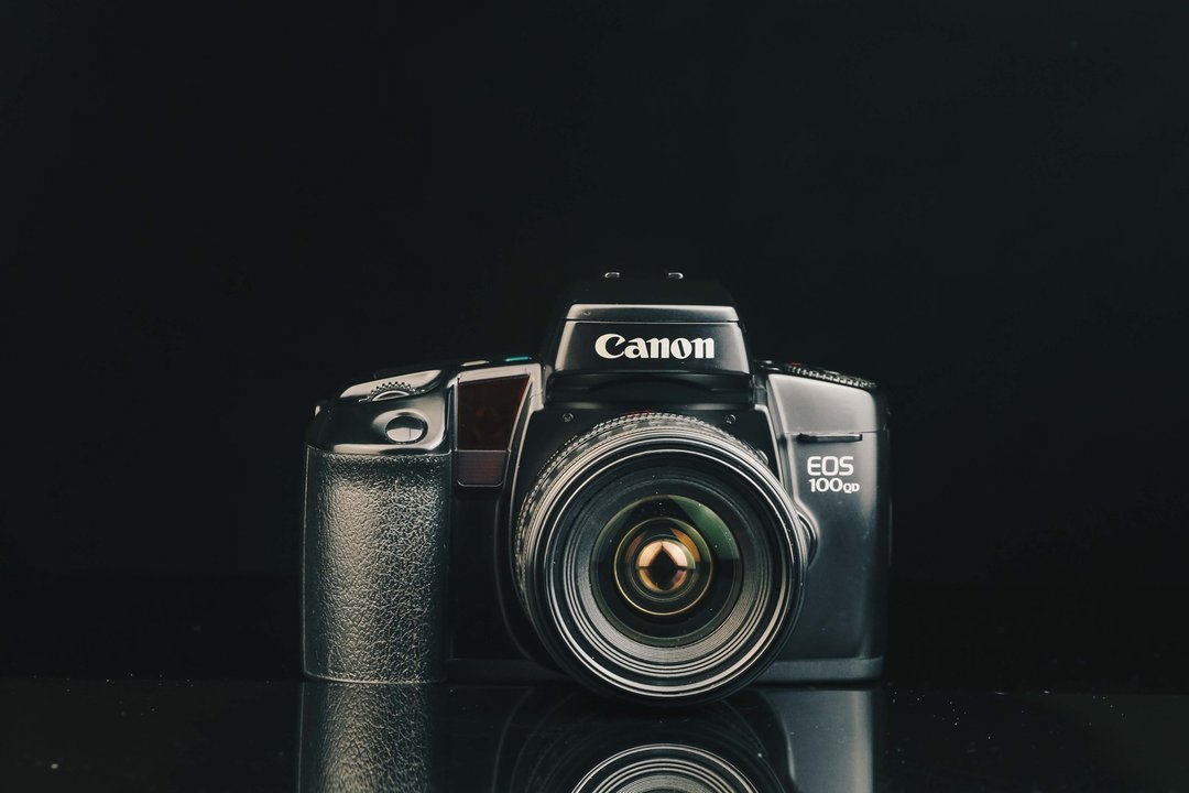 Canon EOS 100 QD+EF 28-80mm F=3.5-5.6 #5900 #135底片相机 - 相机 - 其他金属 黑色