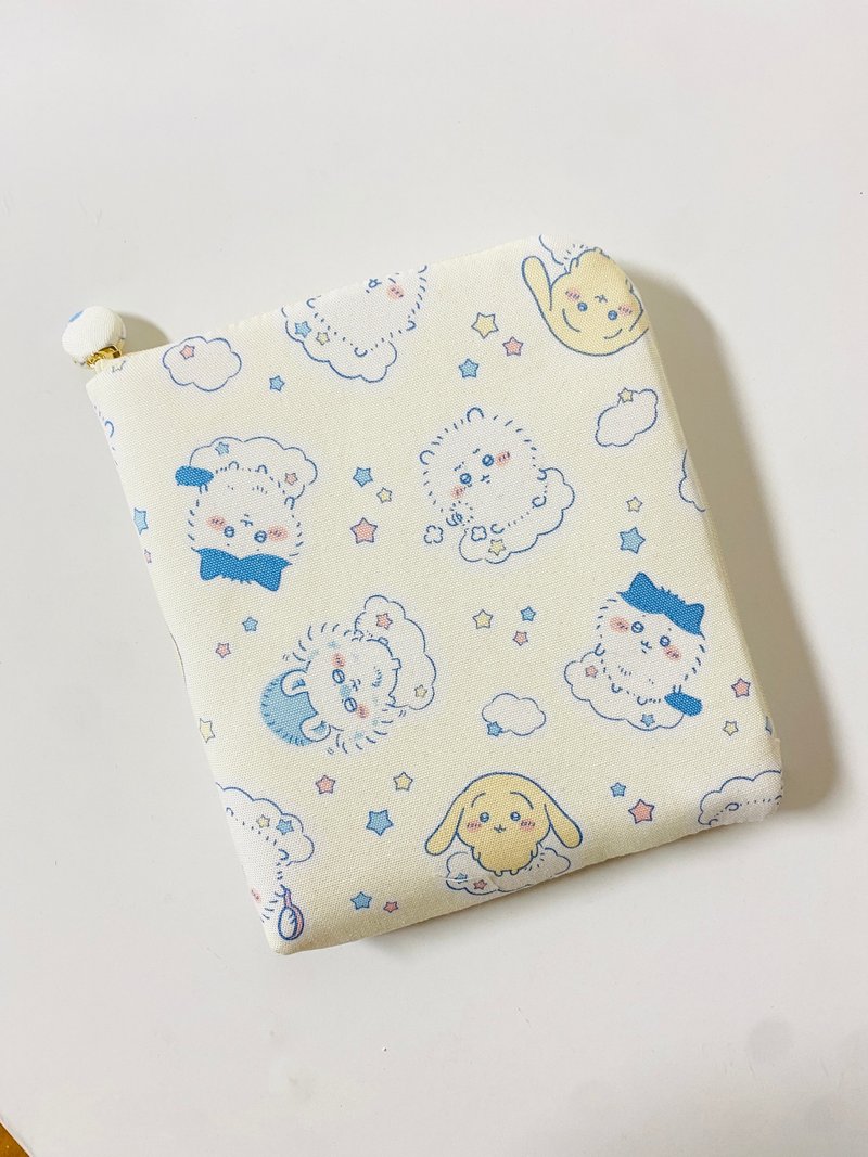 chiikawa 日本布料 Boox文石的page7吋电子书保护套 客制化尺寸 - 平板/电脑保护壳 - 棉．麻 黄色