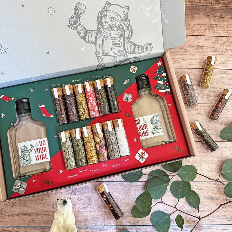【 8折包邮 】 DIY自调果实酒礼盒 圣诞礼物首选 - 美食 - 新鲜食材 