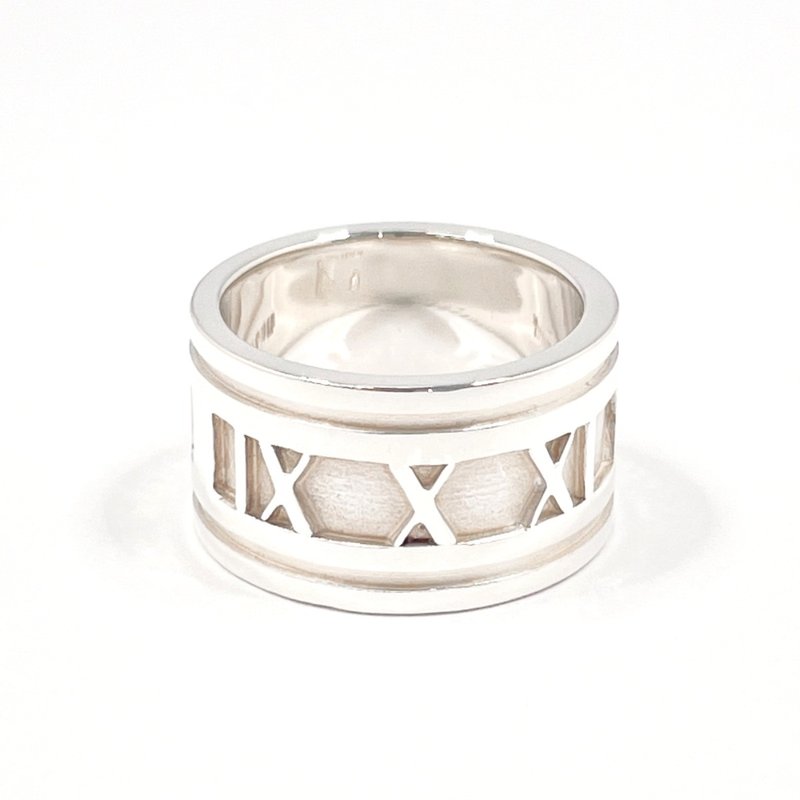 [日本直销，二手，状况良好] 尺寸 12.5 Tiffany & Co. 戒指，Atlas 925银，配件，全新翻新 - 戒指 - 纯银 银色