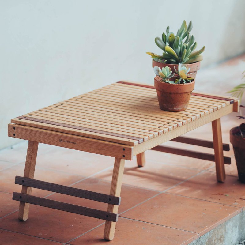 胭脂系列-经典款700木桌 _ 实木、家具、居家、户外、露营 - 露营用品 - 木头 