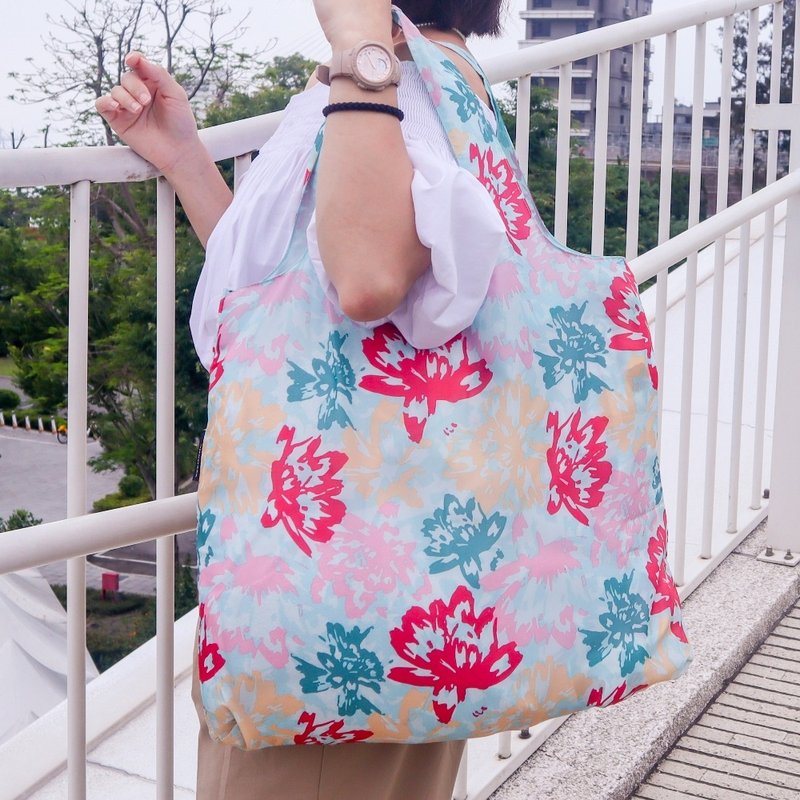 ENVIROSAX 澳洲折叠购物袋 | 棕榈泉─春漾 - 侧背包/斜挎包 - 其他人造纤维 多色