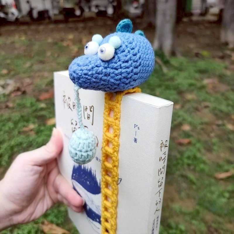 水龙头书签 搞笑书签 文具周边 生日礼物 创意文具 阅读周边 文创 - 笔记本/手帐 - 棉．麻 蓝色