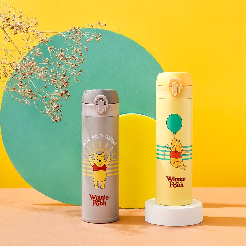 AURA 艾乐 -迪士尼维尼限定 弹盖陶瓷易洁层保温瓶500ML(2色可选) - 保温瓶/保温杯 - 不锈钢 多色