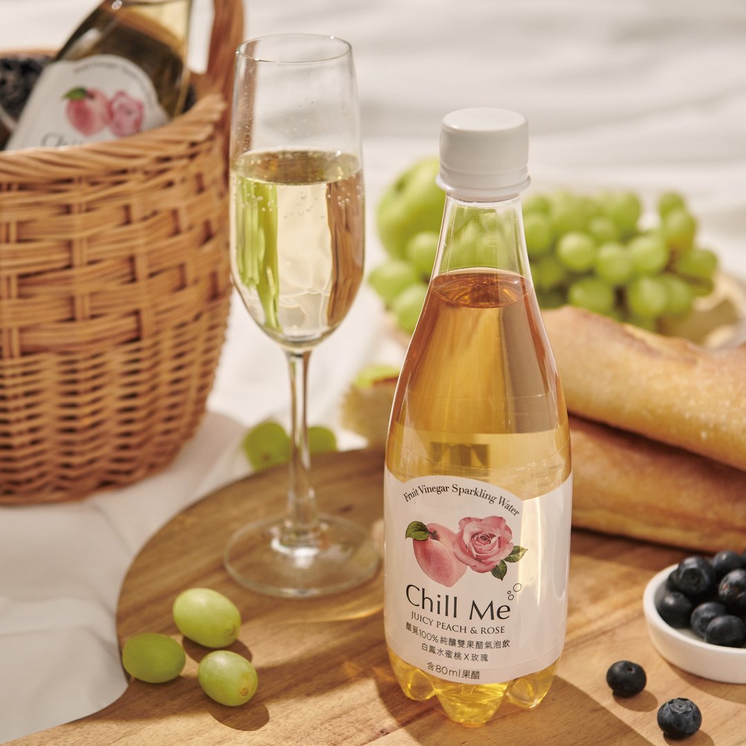 超取专区限购1【水蜜桃玫瑰】纯酿双果醋气泡饮 8入(476ml) - 醋/水果醋 - 其他材质 