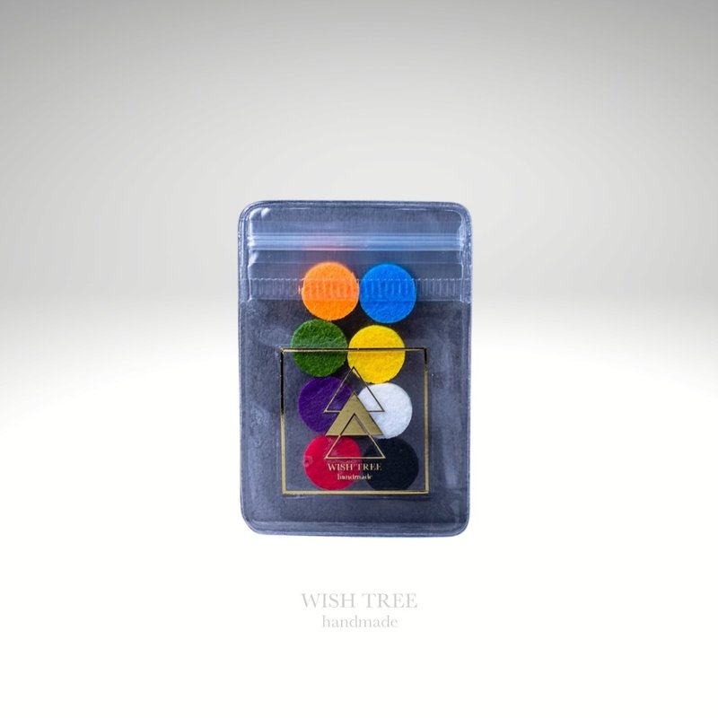 香氛扣专用圆形无香棉片 - 口罩 - 其他材质 多色