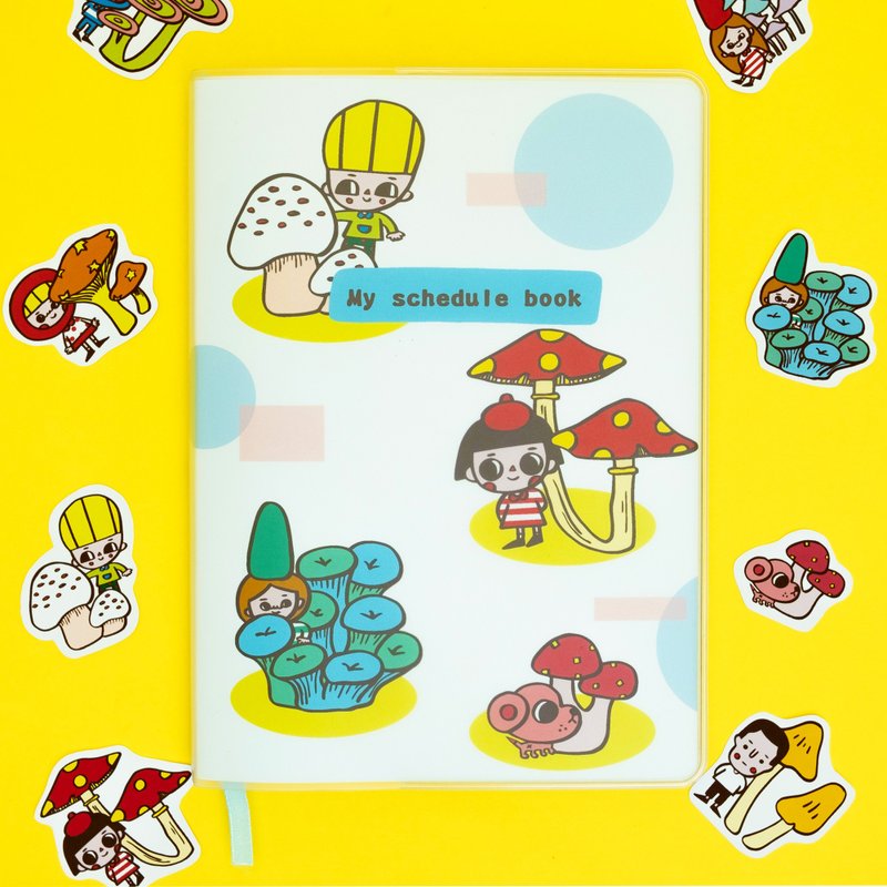 年历手帐本 / 菇菇森林 - 笔记本/手帐 - 纸 多色