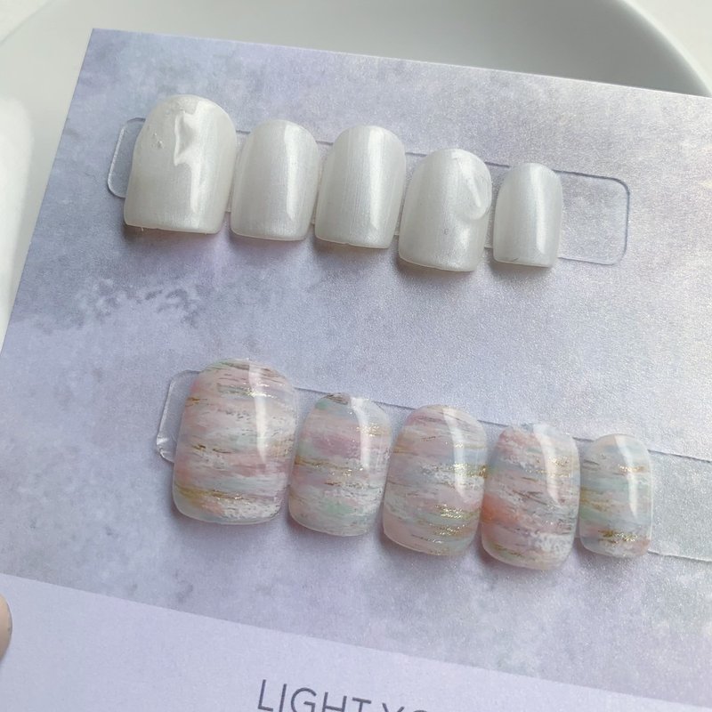 春日油画/穿戴甲/订制美甲贴片 NA84 - 指甲油/指甲贴 - 其他材质 多色