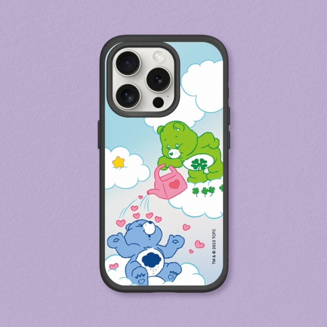 SolidX强化吸震缓冲防摔手机壳∣Care Bears/雨爱灌溉 for iPhone - 手机壳/手机套 - 塑料 多色