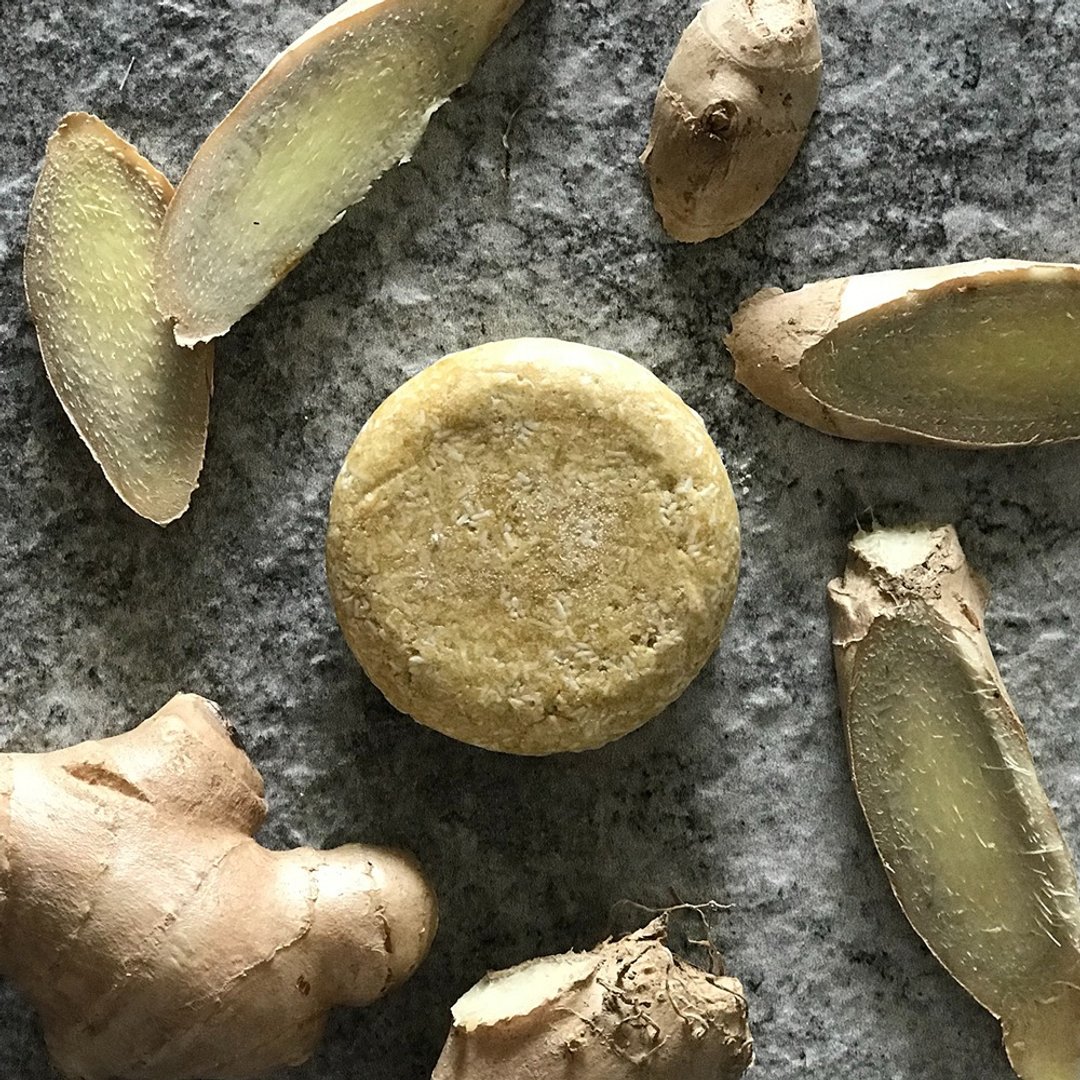 生姜活化洗发皂 - 沐浴用品 - 植物．花 卡其色