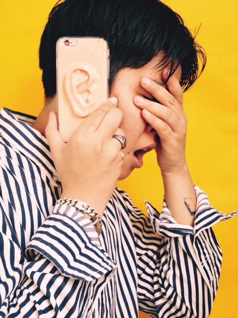 没错 我是大耳朵-手机壳 - 手机壳/手机套 - 纸 粉红色