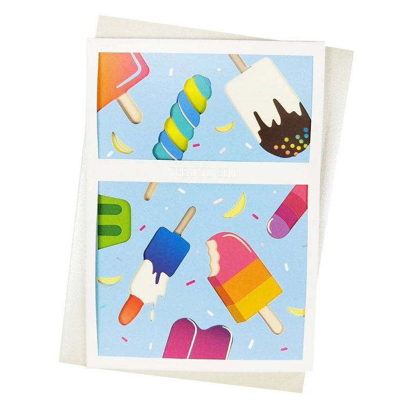 善待你自己【Up With Paper Luxe-立体切割卡片 多用途】 - 卡片/明信片 - 纸 多色