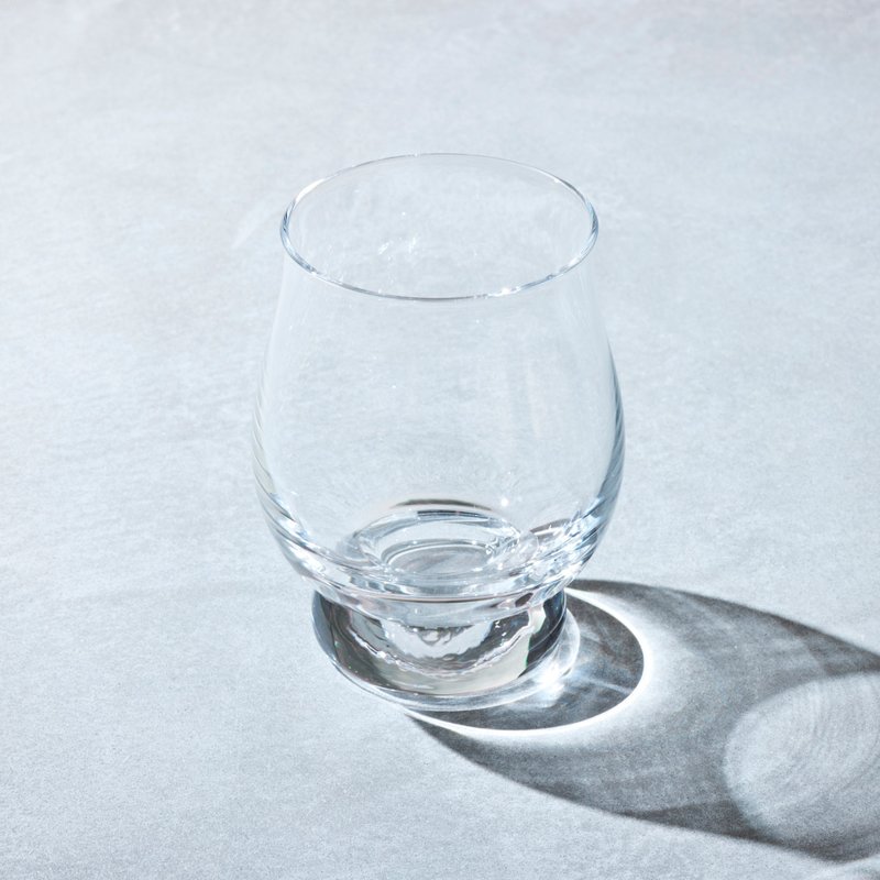 日本制造北海道小樽 Fuwari 玻璃杯 360ml - 酒杯/酒器 - 玻璃 透明