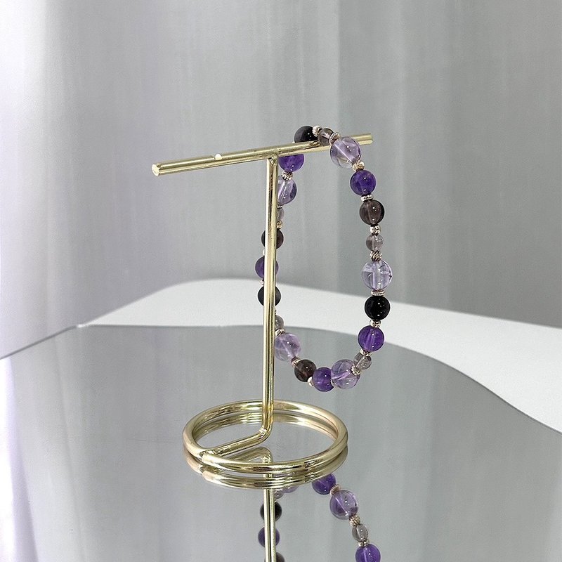 魔女的低语 / 紫水晶手链 - 手链/手环 - 水晶 紫色