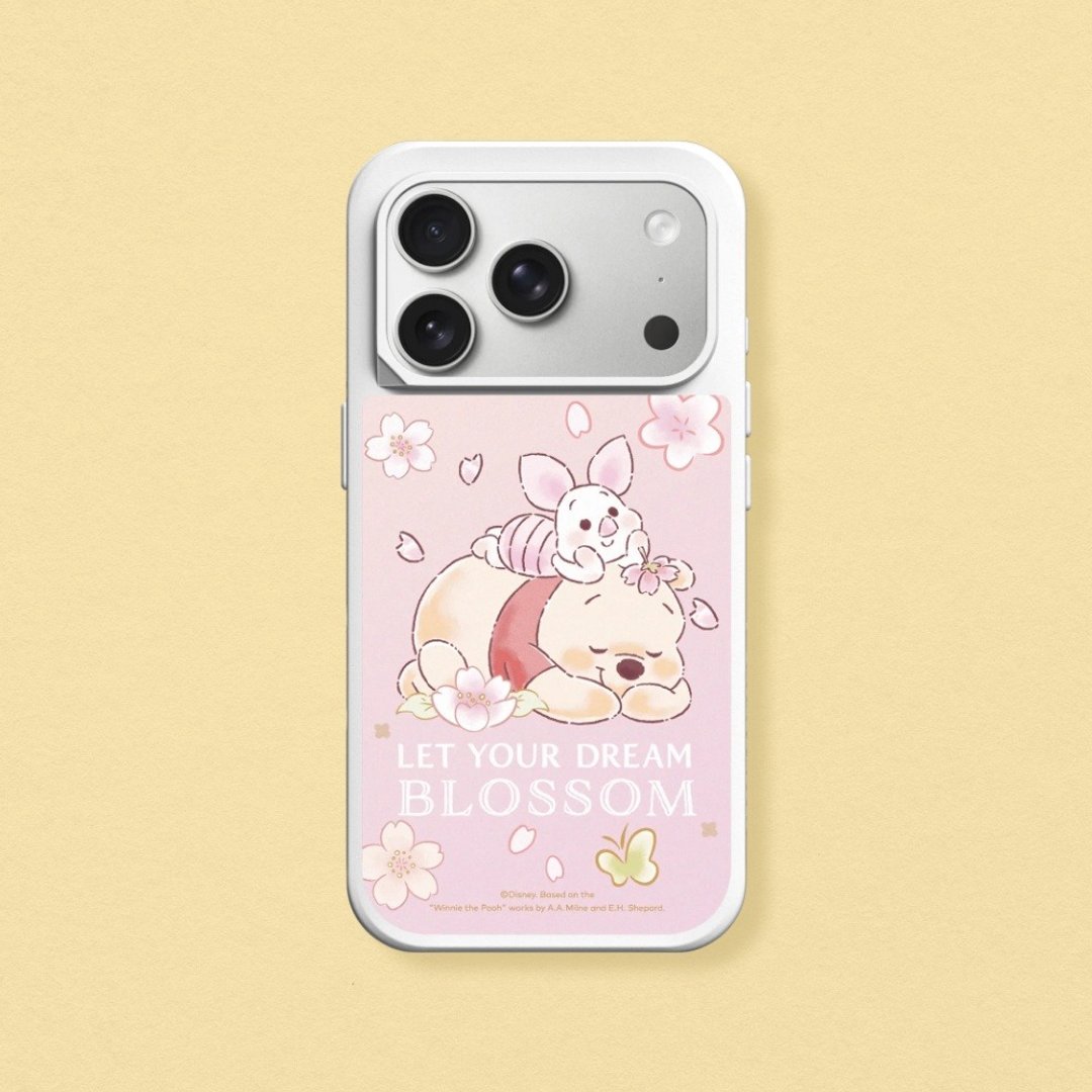 SolidX 强化吸震缓冲防摔手机壳∣小熊维尼/睡梦与花 for iPhone - 手机壳/手机套 - 塑料 多色