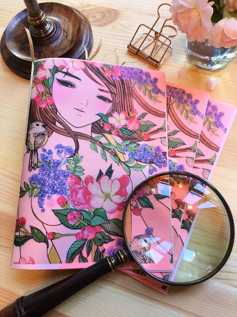 Zine : In Bloom (1 copy) - 其他 - 纸 粉红色