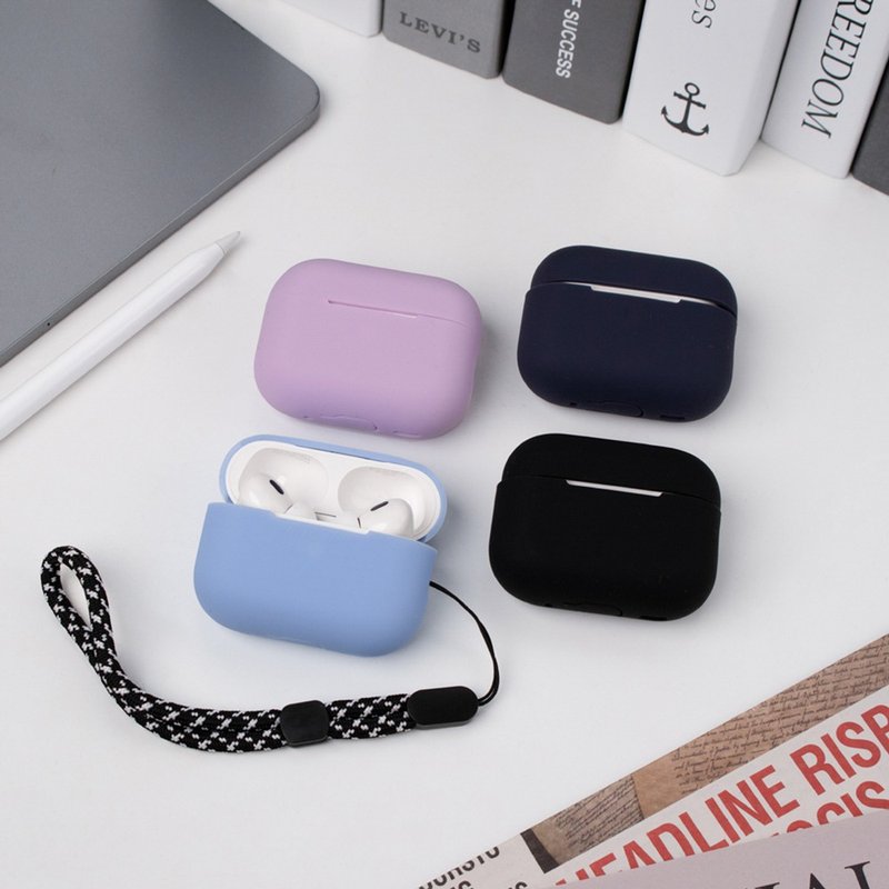 AirPods Pro 2代 硅胶保护套(连体款) - 耳机收纳 - 硅胶 多色