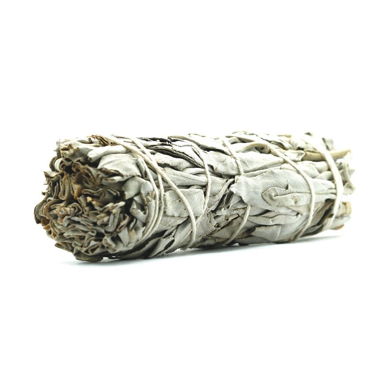 Faiza Naturals 加洲白鼠尾草烟薰棒 4寸 真空包装 美国农场直送 - 香薰/精油/线香 - 植物．花 白色
