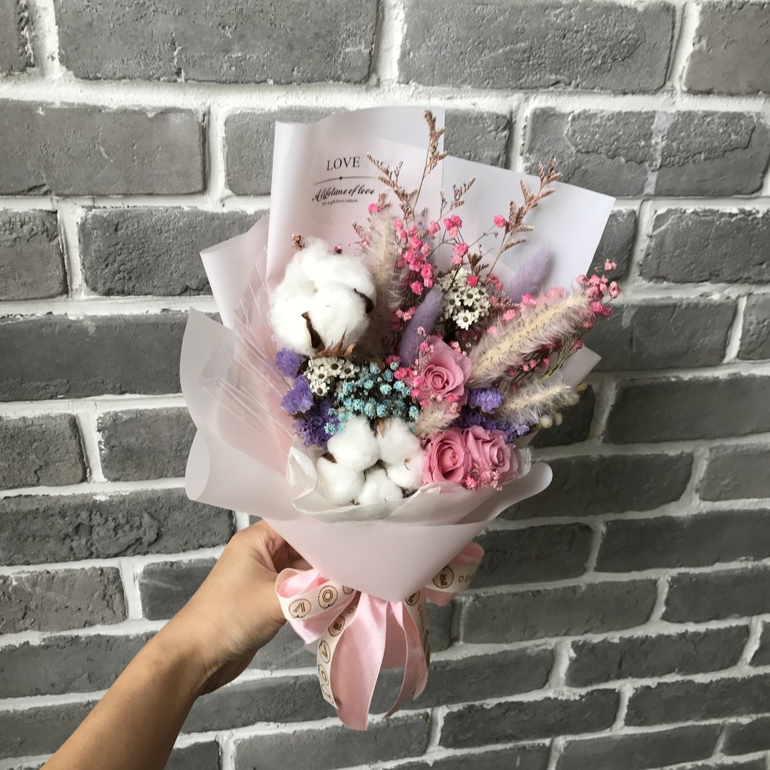 璎珞庄园*G*送礼花束/永生花.干燥花/毕业季/母亲节/情人节 - 干燥花/捧花 - 植物．花 