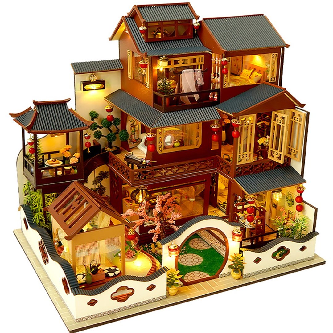 【大型DIY小屋】缘定仙剑│全台唯一总代理High-House袖珍屋 - 木工/竹艺/纸艺 - 木头 白色