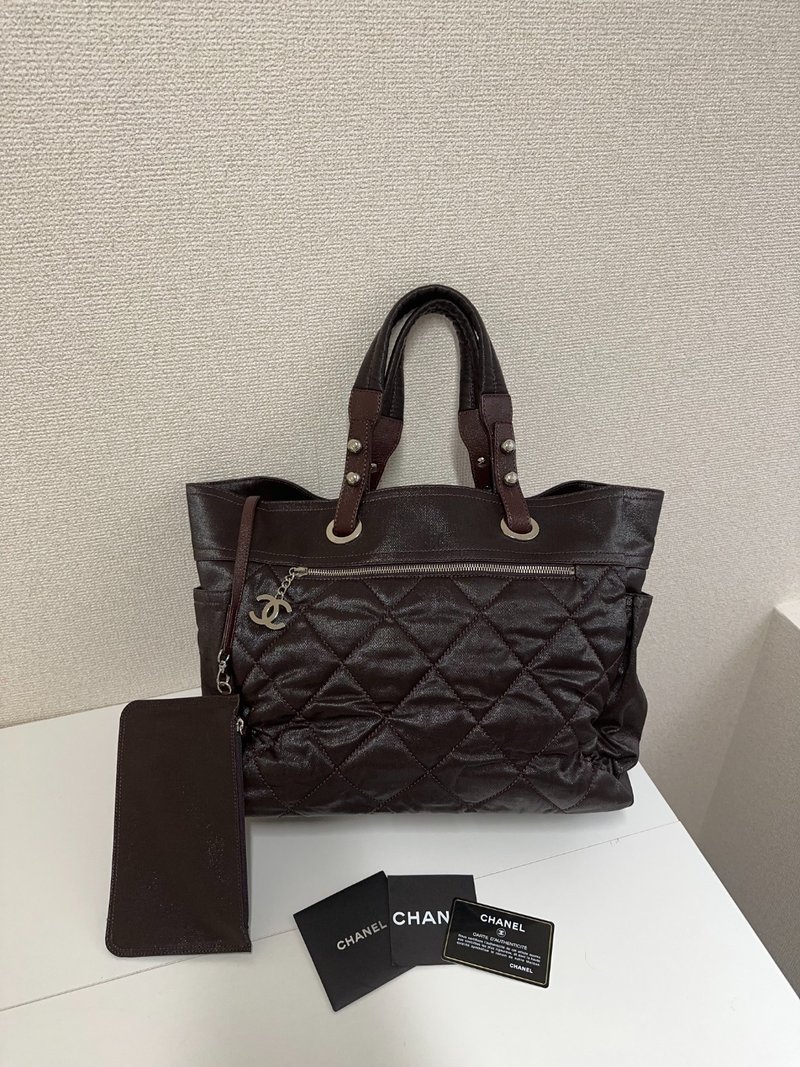 中古包 Chanel 香奈儿 Paris-Biarritz托特包 - 手提包/手提袋 - 真皮 黑色