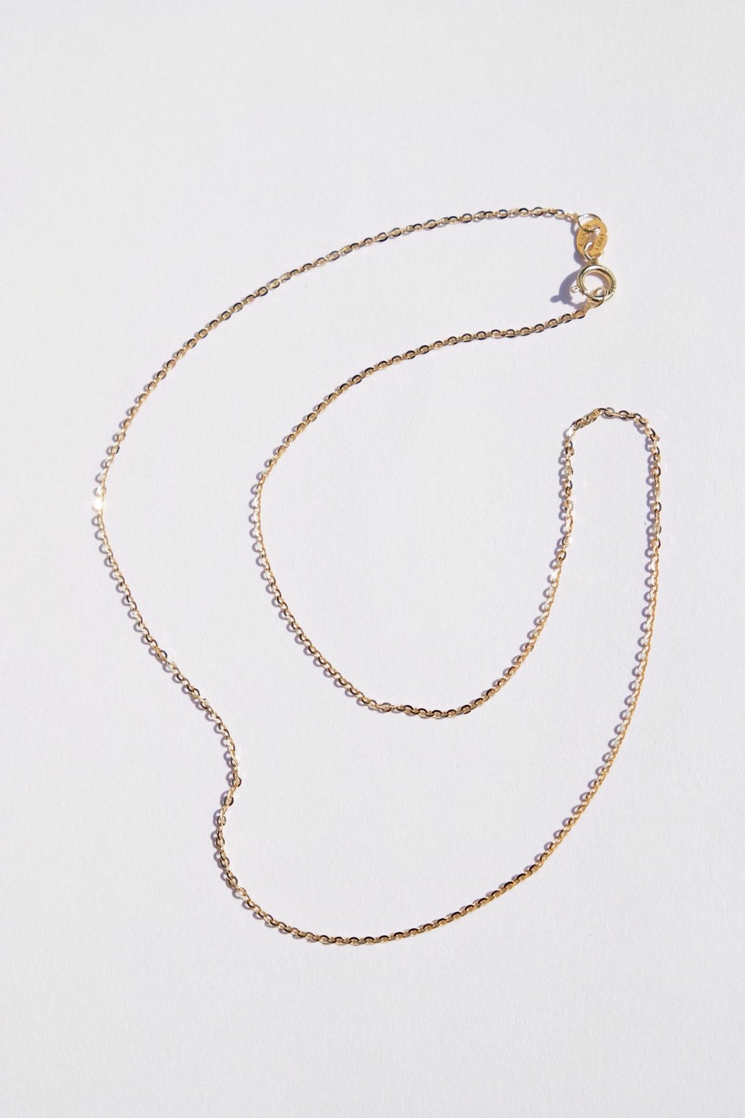 14K Gold / Anna Necklace - 项链 - 贵金属 金色