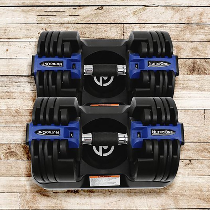 可调式哑铃(5-45磅-16段可调重量) - 一对 - 运动/健身用品 - 其他材质 