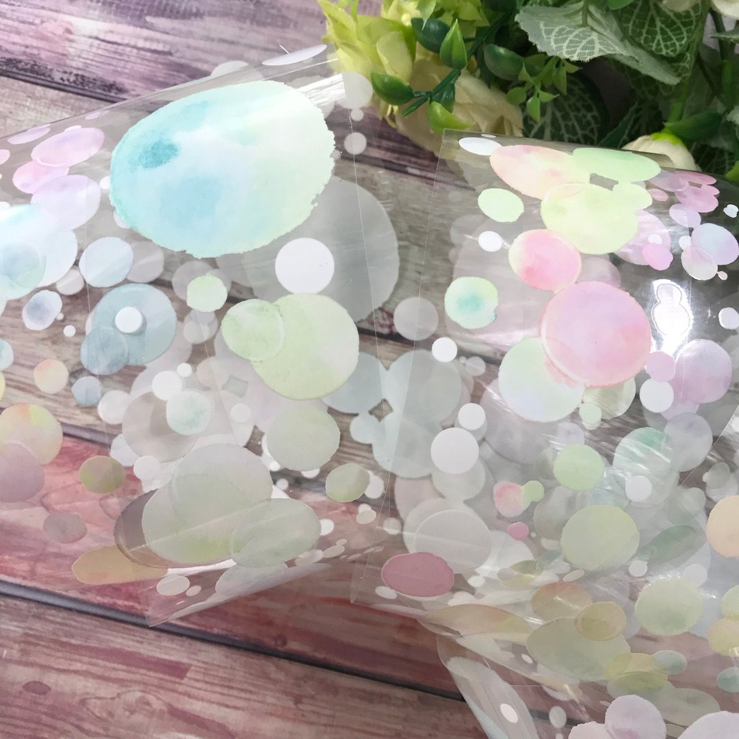 粉圆泡沫Fantasy bubble胶带-亮面PET - 纸胶带 - 纸 多色