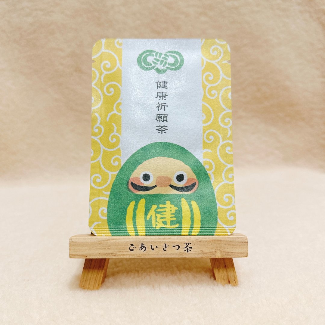 问候茶包_健康祈愿茶_京都玉露円缘茶1包入 - 茶 - 纸 多色