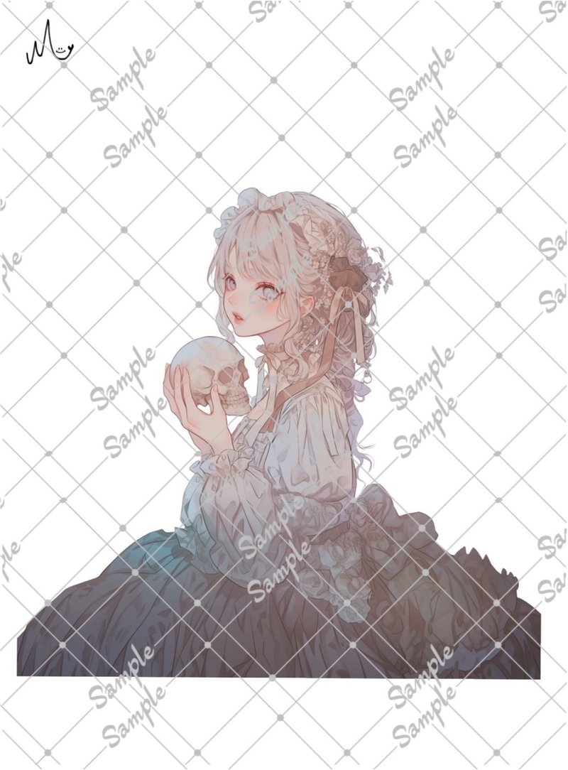 原创人物贴纸 9月新款 - 贴纸 - 纸 