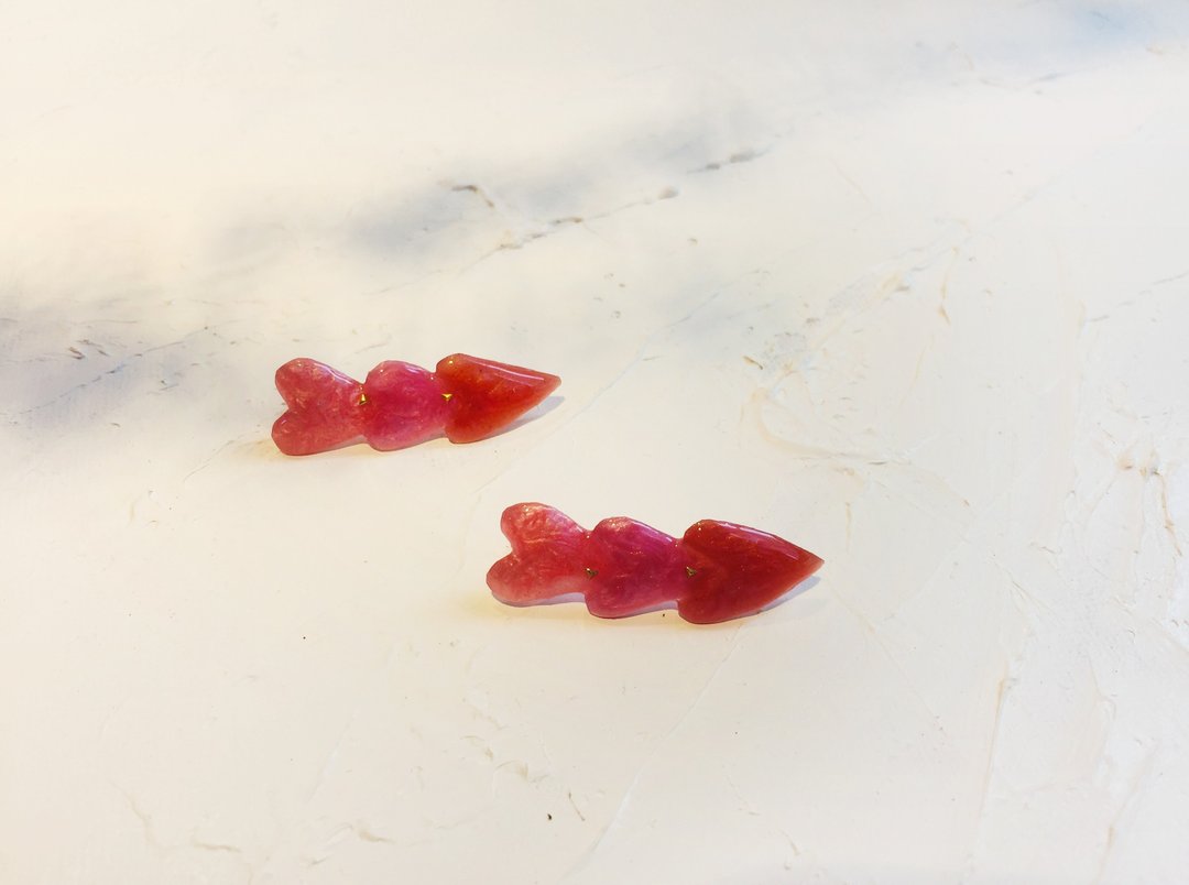 你好色彩系列-摩登年代 耳饰\耳钉 - 耳环/耳夹 - 树脂 