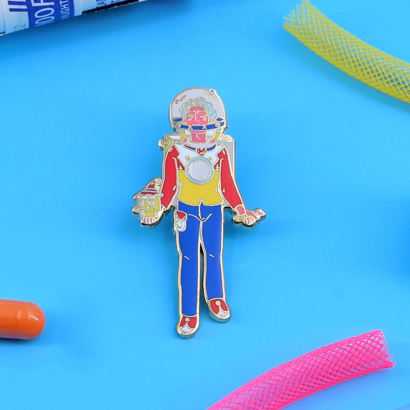 三时七有SENSECUE 圣诞特辑原创设计胸针配饰 神秘旅行者 - 胸针 - 其他金属 