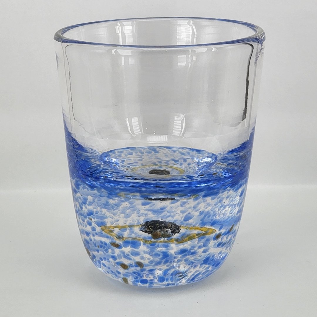 超厚底小行星杯 手作玻璃杯 纯手工吹制 - 玻璃杯 - 玻璃 多色