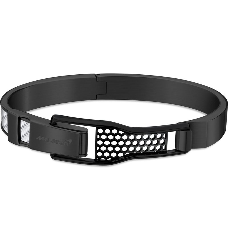 McLaren 限量2折 顶级英国超跑不锈钢碳纤维手环 全新专柜展示 - 手链/手环 - 其他金属 