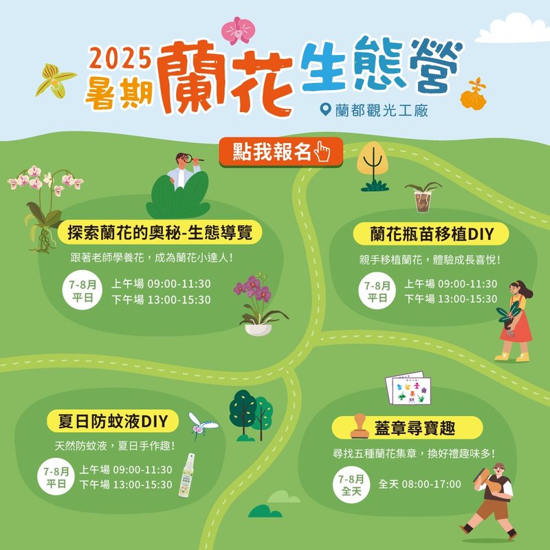 2025兰都暑期兰花生态营 (7、8月梯次报名中) - 户外/室内活动 - 其他材质 