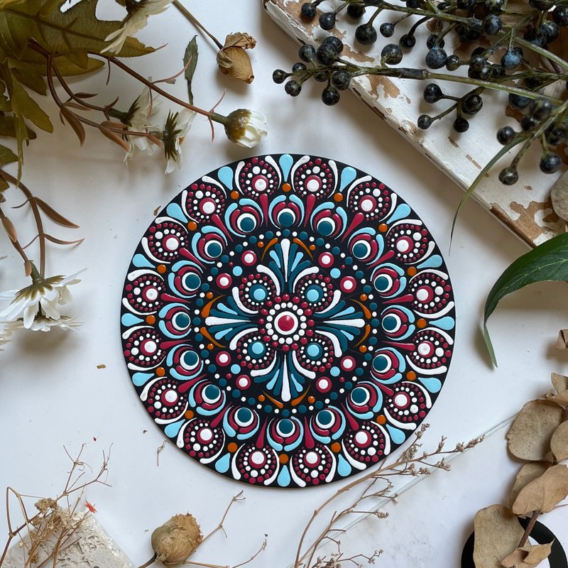 【嘉义实体课】放松疗愈曼陀罗零基础手绘课程 - 插画/绘画/写字 - 纸 