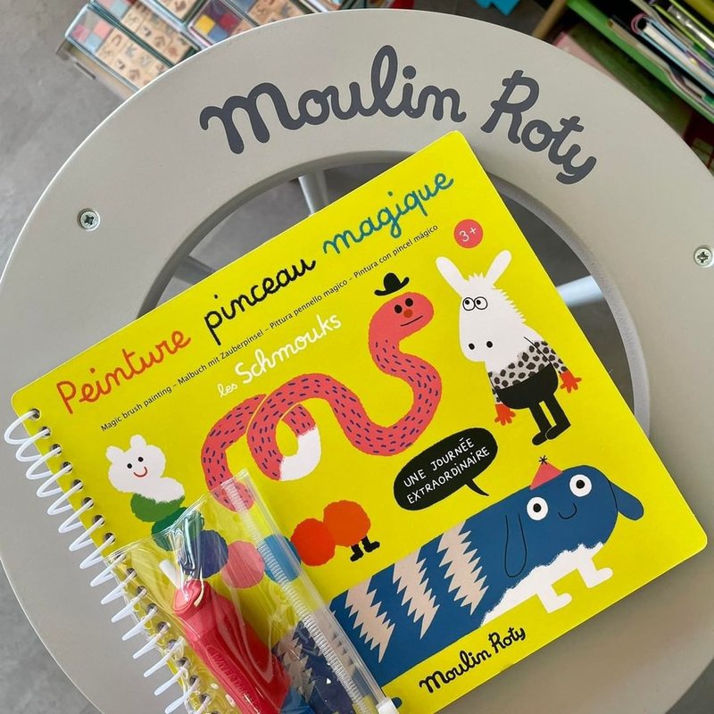 法国 Moulin Roty 奇趣魔法水画册 - 儿童绘本/图书 - 纸 多色